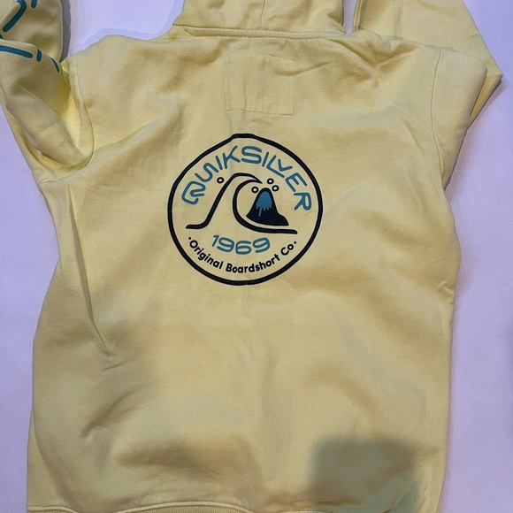 FREE when you purchase another item. Quicksilver kids hooded sweatshirt Youth L - Picture 4 of 6